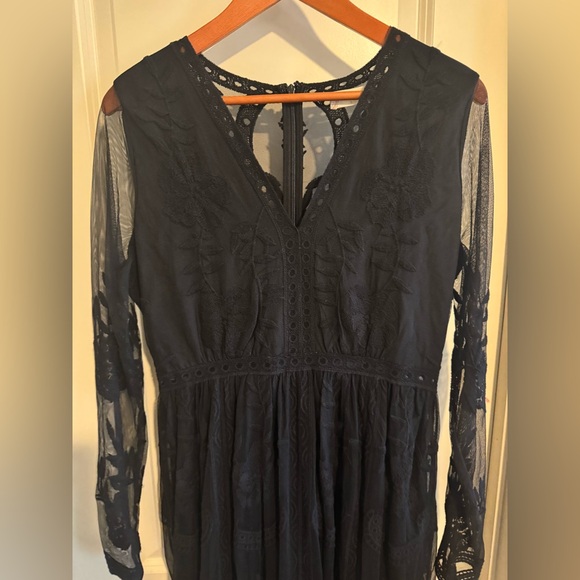 Altar’d State Black Lace Dress NWOT Size Large - Picture 4 of 10